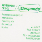 Desponds Guy - Revêtements de sols